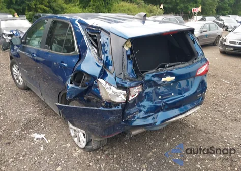 2021 Chevrolet Equinox Lt из США, поврежденный, VIN 2GNAXUEV7M6120412